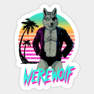 Werewolf Sticker